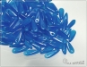 Jazky 10x3 mm, modr oplov, 40 ks