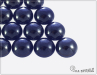 Kabošon kulatý 14 mm, Luster Cobalt, 1 ks Kabošon kulatý 14 mm, Luster Cobalt, 1 ks