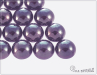 Kabošon kulatý 14 mm, Luster Tanzanite, 1 ks Kabošon kulatý 14 mm, Luster Tanzanite, 1 ks
