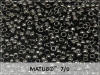 Matubo 7/0, opaque jet, 10 g