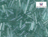 MIYUKI Bugle 6 mm, Transparent Sea Foam Luster, BGL2-2445, 10 g