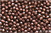 Ohovky 4 mm, Matted Metallic Old Copper, 50 ks