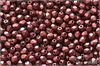 Ohovky 4 mm, Matted Metallic Pomegranate, 50 ks