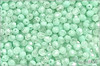 Oh�ovky 4 mm, Peppermint Bicolor Opal *URAN*, 50 ks