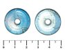 Krouek-donut stedn, modr, zlat han, 1 ks