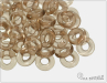 Krouek, 10 mm, transparent light smoky gray, 10 ks