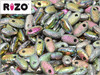 RIZO beads, Crystal Etched Vitrail Full, 5 g