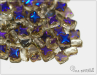 Silky Star Beads Crystal Azuro EXTRA, 6x6 mm, 30 ks