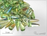 Trn zelen prhledn AB, 13x5 mm, 1 ks