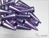 Trn fialov vosk, 17x7 mm, 1 ks