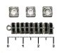 atonov tvereek 6 mm, stbro+jet, 1 ks