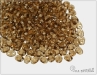 Preciosa TWIN pressed, Transparent Smoky Topaz, 10 g