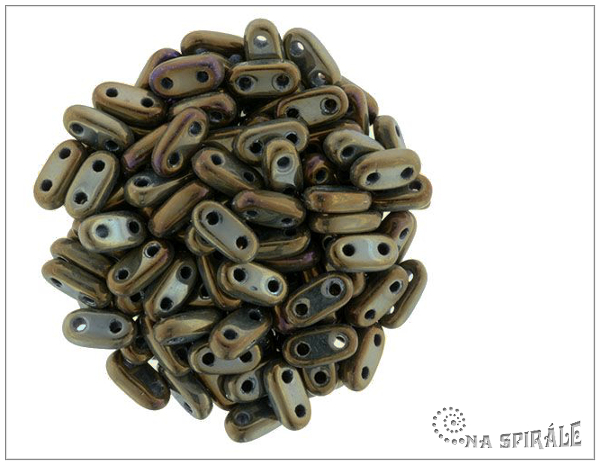 CzechMates Bar 6 mm, Metallic Iris Brown, 50 ks