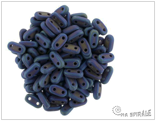 CzechMates Bar 6 mm, Matte Metallic Iris Blue, 50 ks
