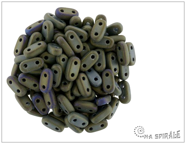 CzechMates Bar 6 mm, Matte Metallic Iris Brown, 50 ks