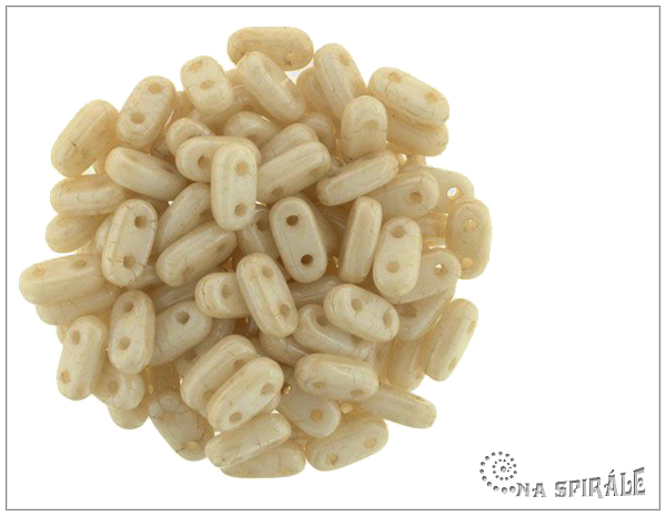 CzechMates Bar 6 mm, Chalk Champagne Luster, 50 ks