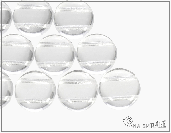 Preciosa Candy 12 mm, Crystal, 1 ks