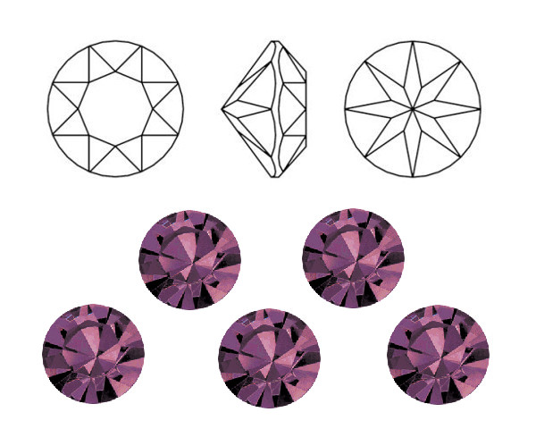 �aton ss38 Dark Amethyst foiled, �R, 1 ks