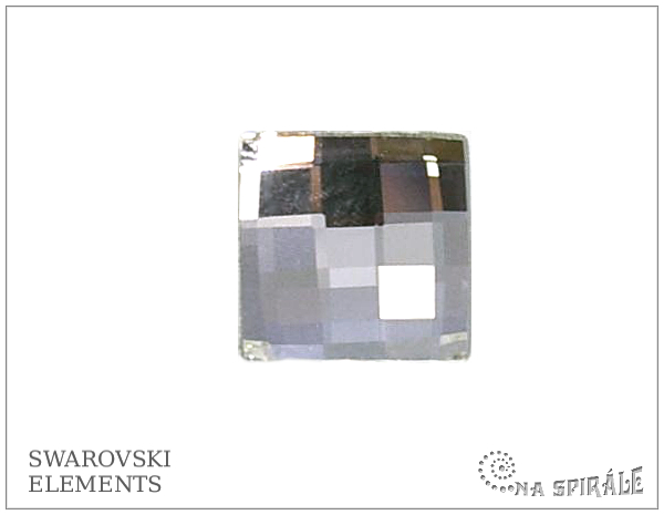 Swarovski Chessboard 10 mm, Crystal, 1 ks
