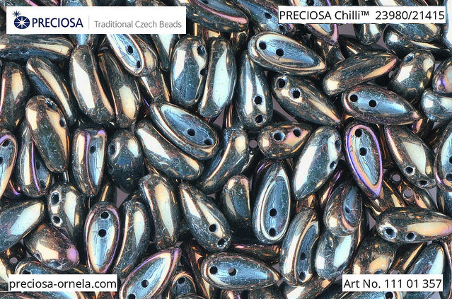 Preciosa Chilli, Metallic Iris Brown, 30 ks