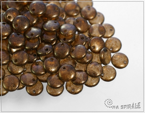 oka vistko 6 mm, EXCLUSIVE Golden Dust - Coffee, 50 ks