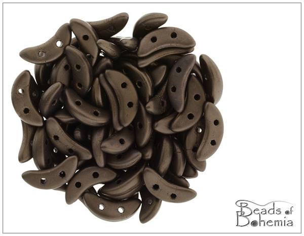 CzechMates Crescent, Matte Dark Bronze, 30 ks