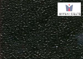 Miyuki Delica,  Black DB0010, 5 g