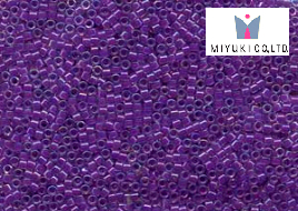 Miyuki Delica, Lined Lilac AB DB0073, 5 g
