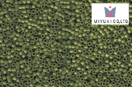 Miyuki Delica, Opaque Avocado DB1135, 5 g