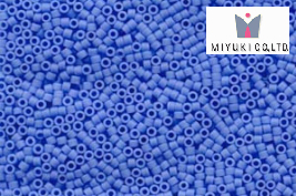 Miyuki Delica, Opaque Light Sapphire Matted DB760, 5 g