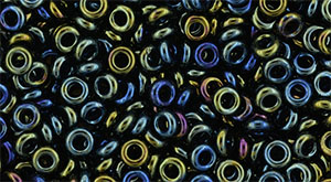 TOHO Demi Round Metallic Iris Green/Brown, TN-08-84, 3 g