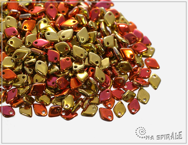 Dragon Scale Bead, Crystal California Gold Rush, 2,5 g