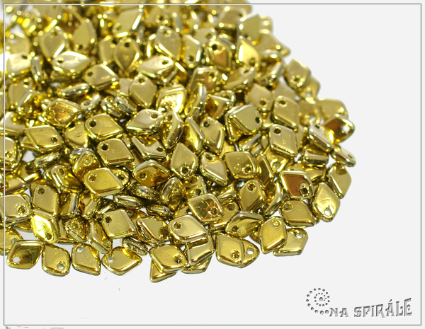 Dragon Scale Bead, Amber Full, 2,5 g
