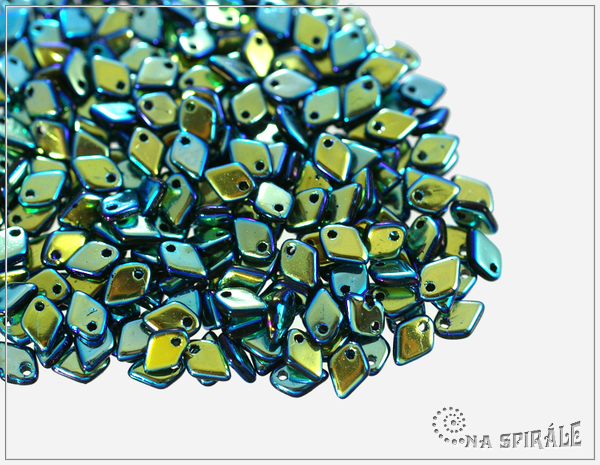 Dragon Scale Bead, Jet AB Full, 2,5 g