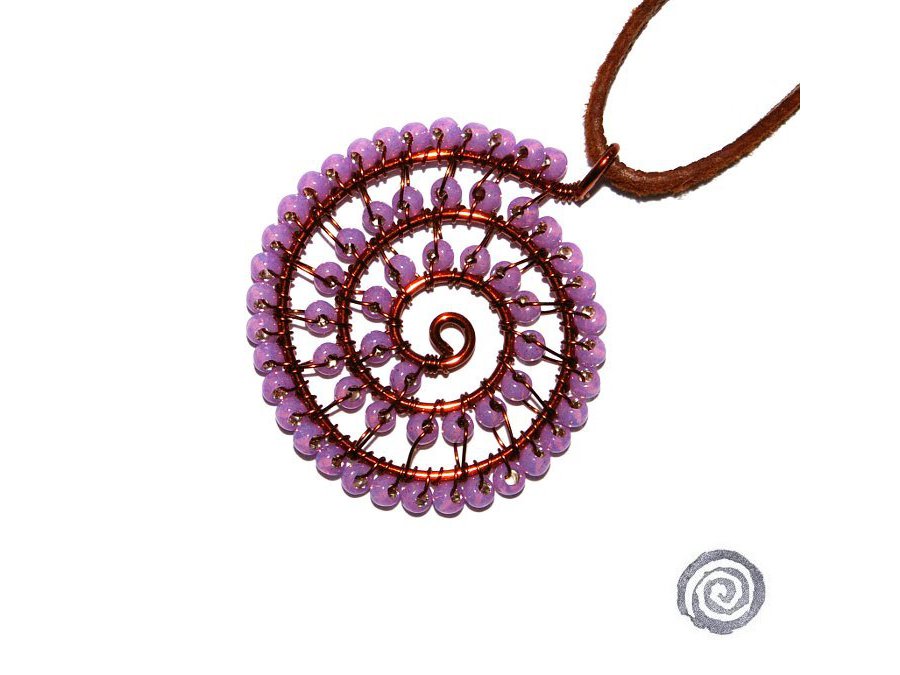 Spirla milky amethyst - pvsek na ki