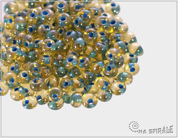 Drops medov s modrm prtahem, velikost 5, 10 g