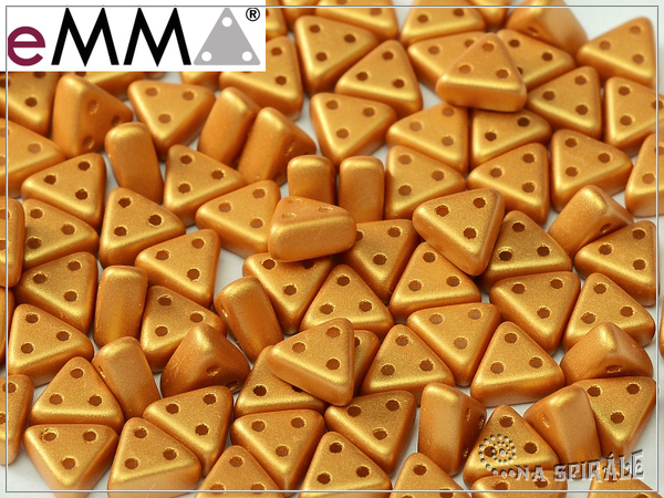 eMMA Beads, Metallic Gold, 20 ks