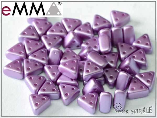 eMMA Beads, Pastel Lila, 20 ks