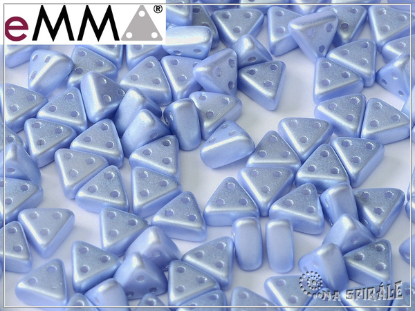 eMMA Beads, Pastel Light Sapphire, 20 ks