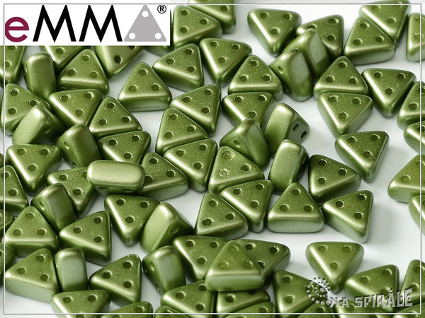 eMMA Beads, Pastel Olivine, 20 ks
