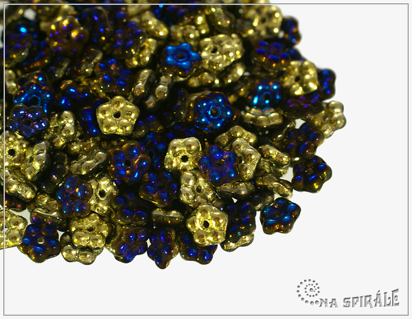 Kytiky - pomnnky 5 mm, California Blue, 50 ks