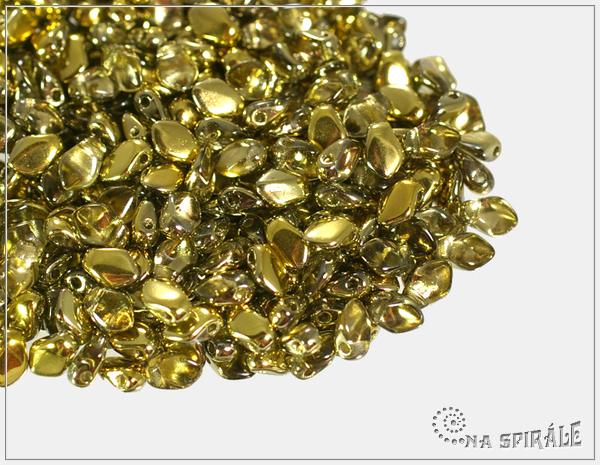 Gekko Bead, Crystal Amber, 2,5 g