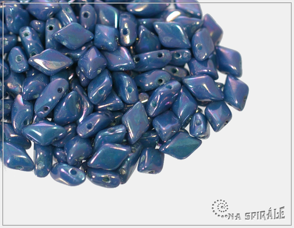 GemDuo, Opaque Turquoise Blue Nebula, 30 ks