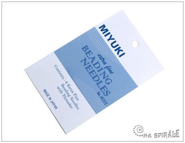 Jehly perlikov PROFI - MIYUKI, extra fine, sada 6 ks