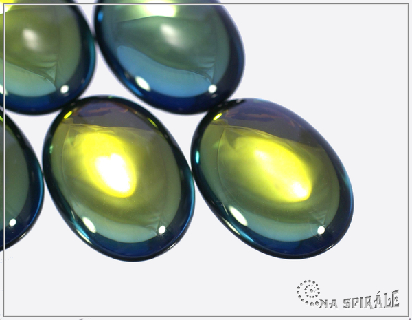 Kaboon ovln 25x18 mm, Tabac, 1 ks