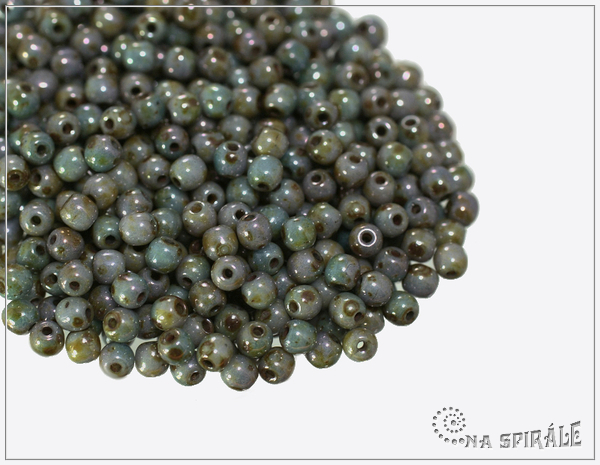 Kuliky 3 mm, Chalk Safari, 100 ks