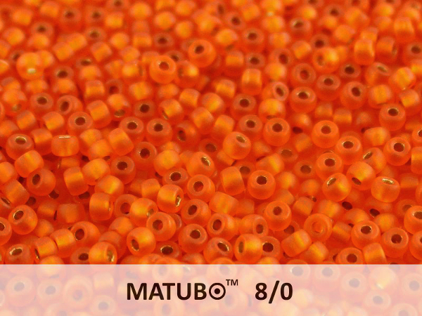Matubo 8/0, Hyacinth Bronze Ice Lined, 10 g