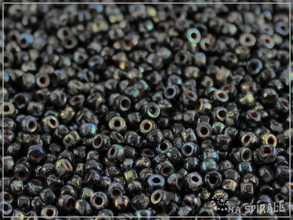 Matubo 8/0, jet picasso, 10 g