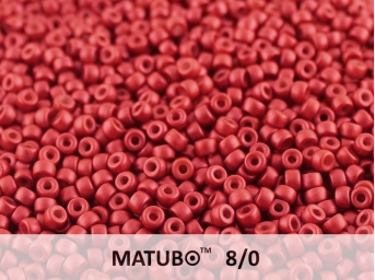 Matubo 8/0, Lava Red, 10 g