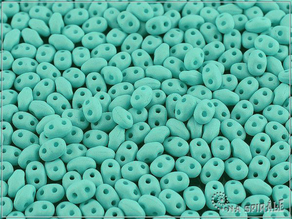 Matubo Miniduo, Green Turquoise Silk Mat, 5 g